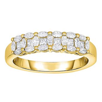 Diamaison 14k Gold 5/8 Carat T.W. Diamond Band Ring