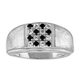Men's 14k White Gold 1/3 Carat T.W. Diamond Ring