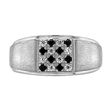 Men's 14k White Gold 1/3 Carat T.W. Diamond Ring