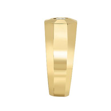 Diamaison Men's 14k Gold 1/2 Carat T.W. Diamond Ring