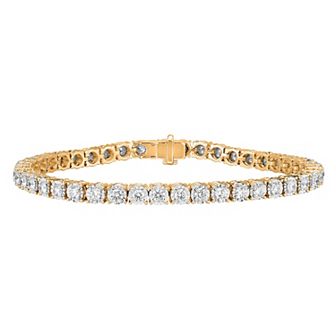 14k Gold 2 Carat T.W. Diamond Bracelet