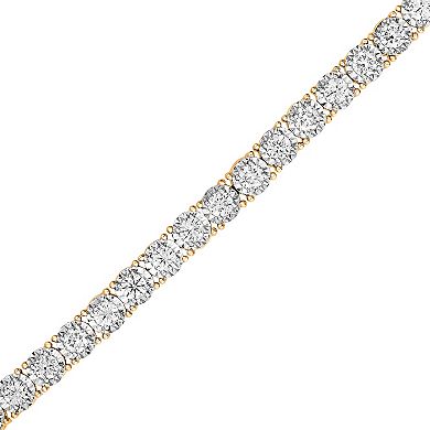 Diamaison 14k Gold 2 Carat T.W. Diamond Bracelet