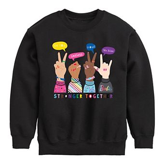 Boys 8-20 Barbie® Crew Fleece Sweatshirt