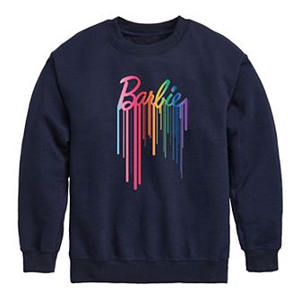 Boys 8-20 Barbie® Logo Graphic Fleece Pullover