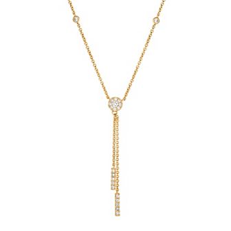 1/3 Carat T.W. Diamond 10k Gold Pendant Necklace