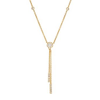 Diamaison 1/3 Carat T.W. Diamond 10k Gold Pendant Necklace