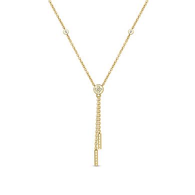 Diamaison 1/3 Carat T.W. Diamond 10k Gold Pendant Necklace