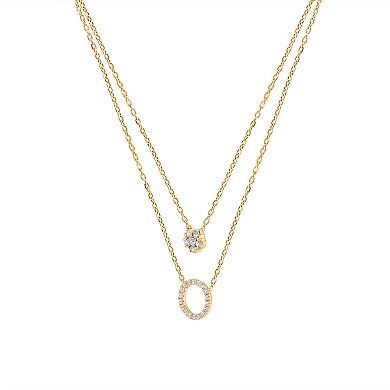 Diamaison 10k Yellow Gold 1/3 Carat T.W. Diamond Necklace
