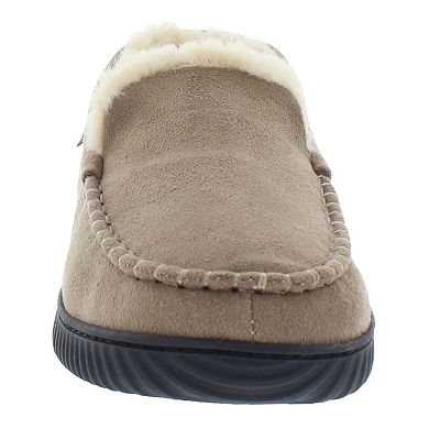 Eddie Bauer Micro Suede Men's Moccasin Slippers