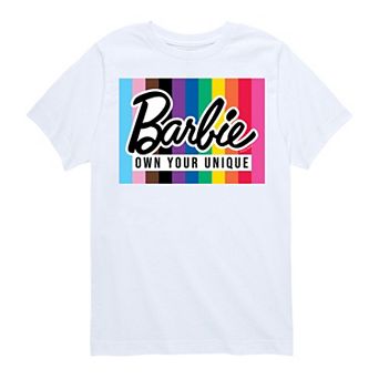 Boys 8-20 Barbie® Own Your Unique Tee