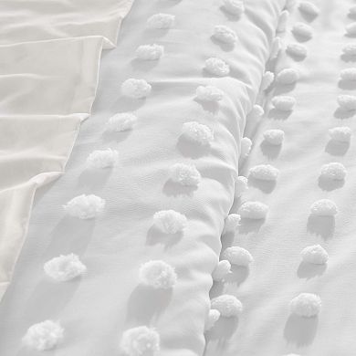 Levtex Home White Pom Pom Comforter Set with Shams