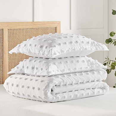 Levtex Home White Pom Pom Comforter Set with Shams