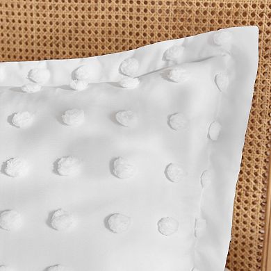 Levtex Home White Pom Pom Comforter Set with Shams