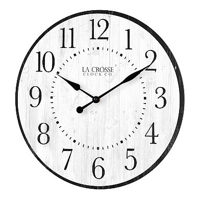 La Crosse Technology 15.75-in. Layton Quartz Analog Wall Clock