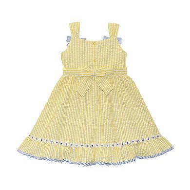 Baby & Toddler Girl Blueberi Boulevard Flower Seersucker Dress