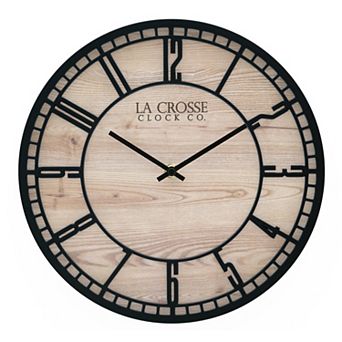 La Crosse Technology 11.5 in Barrow Quartz Analog Wall Clock
