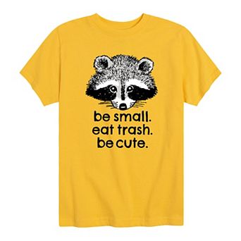 Boys 8-20 Small Trash Cute Raccoon Graphic Tee