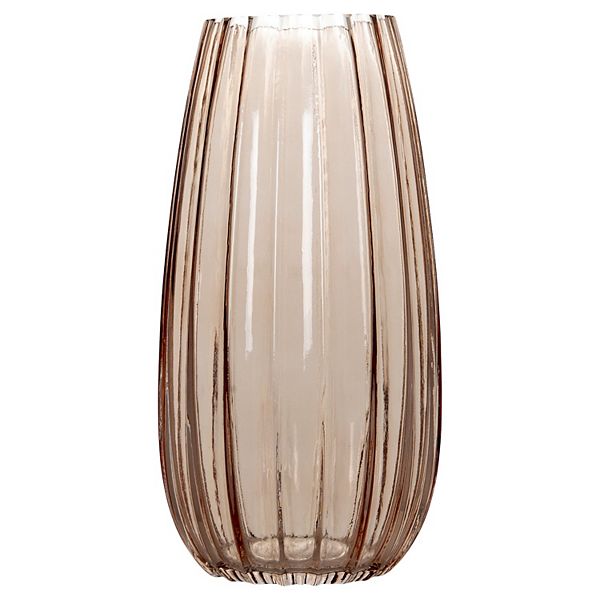 Home Essentials Ribbed Vase Floor Decor