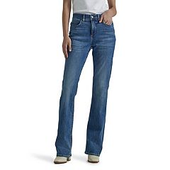 NEW Women's Lee Ultra Lux Comfort Waistband Straight-Leg Jeans 12L Junction