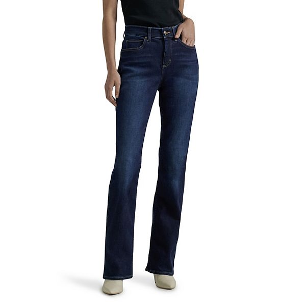 Petite Lee® Ultra Lux with Flex Motion Bootcut Jeans