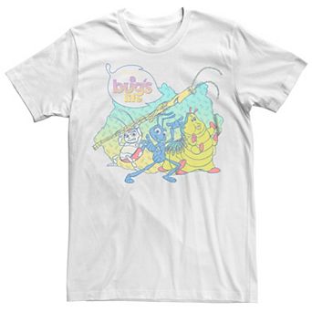 Big & Tall Disney / Pixar A Bug's Life Flick And The Gang Show Pose Tee