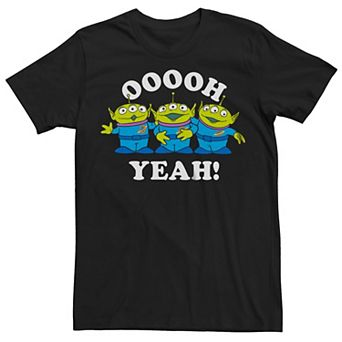 Big & Tall Disney / Pixar Toy Story Three Aliens Amazed Tee