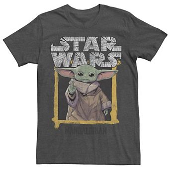 Big & Tall The Mandalorian Baby Yoda Tee