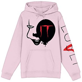 Men's It Chapter 2 Pennywise Face Graphic Hoodie