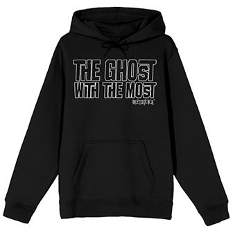 Men's Beetlejuice The Ghost With Most Graphic Hoodie