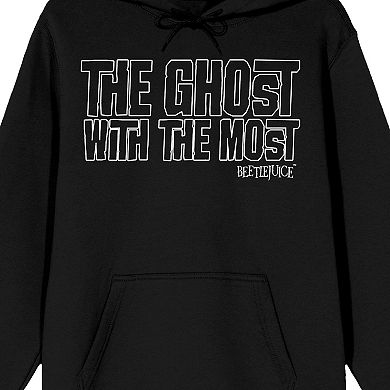 Men's Beetlejuice The Ghost With Most Graphic Hoodie