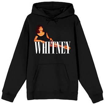 Men's Whitney Houston Lounging Graphic Hoodie