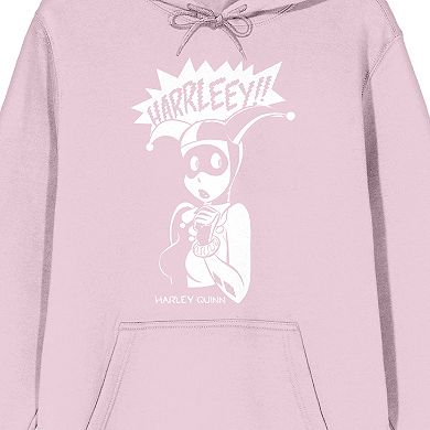 Men's DC Comics Harley Quinn Joker Costume Graphic Hoodie