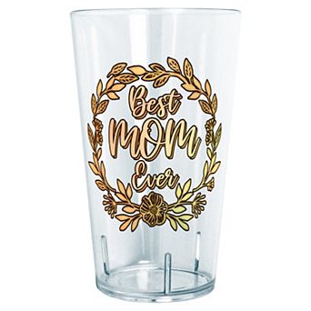 Best Mom Ever Leaves Wreath 24-oz. Tritan Tumbler