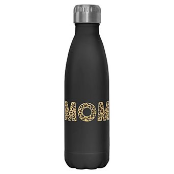 Mom Cheetah Print Letters 17-oz. Stainless Steel Water Bottle