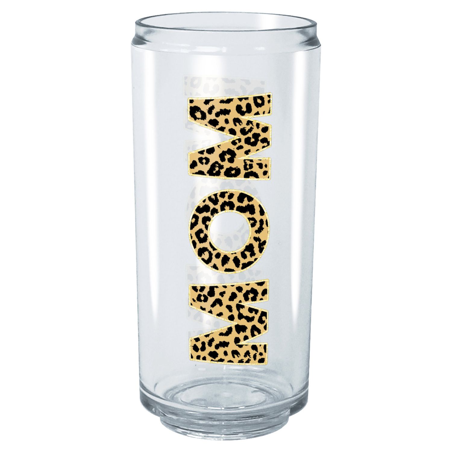 Mom Cheetah Print Letters 17-oz. Stainless Steel Water Bottle