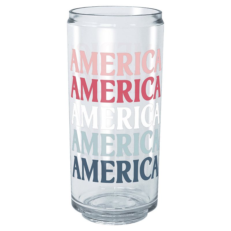America Word Stack 16-oz. Tritan Cup, Clear