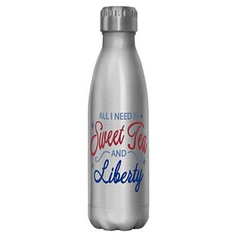 Sweet Tea And Liberty Sign 17-oz. Stainless Steel Water Bottle