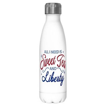 Sweet Tea And Liberty Sign 17-oz. Stainless Steel Water Bottle