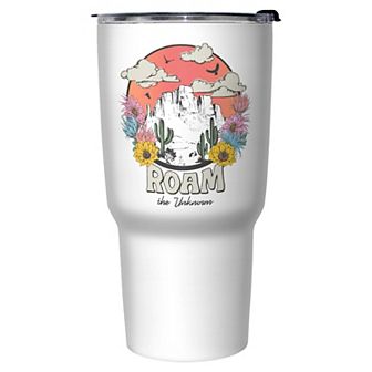 Roam The Unknown Desert Landscape 27-oz. Stainless Steel Travel Mug