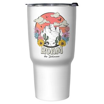 Roam The Unknown Desert Landscape 27-oz. Stainless Steel Travel Mug