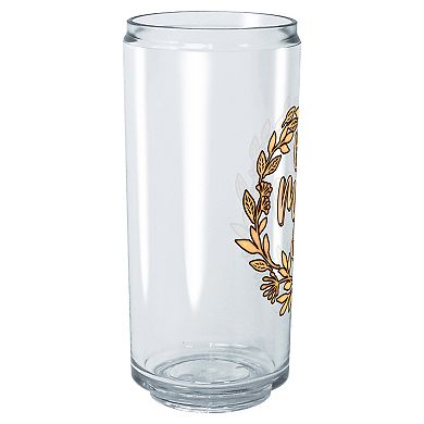 Best Mom Ever Leaves Wreath 16-oz. Tritan Cup