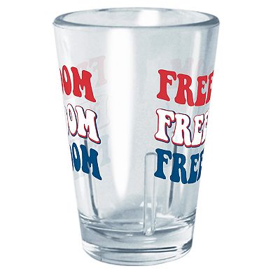 Freedom 70's Style Typography 2-oz. Tritan Shot Glass