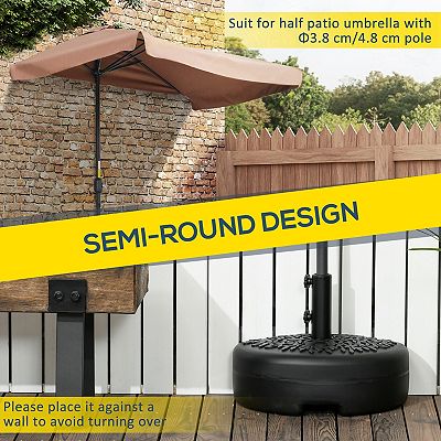 cloud mountain patio umbrella CLOUDFLY 11 ft. x 11 ft. Solar LED Lights Cantilever Patio Umbrella Offset Outdoor  Umbrella 360 Rotate in Tan with Cross Stand TANPU87