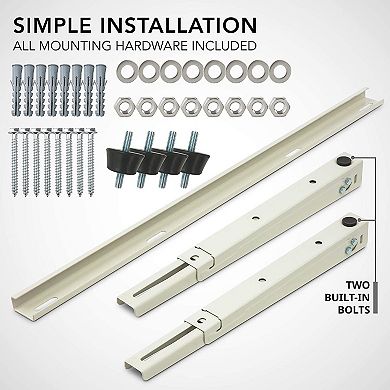 Ivation Outdoor Split Air Conditioner Bracket, AC Bracket for Ductless Mini Split Condenser