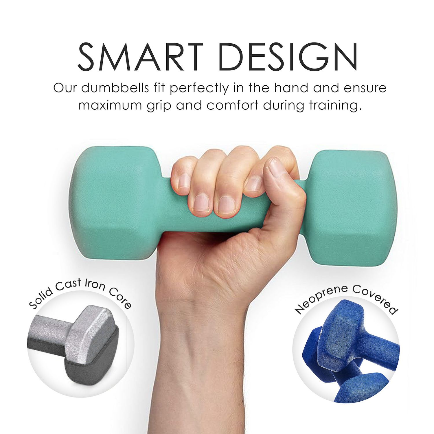 Neoprene Dumbbell Free Weight Sets Fitness Alley Neoprene