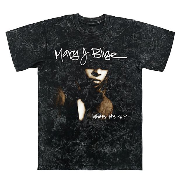 Men s Mary J Blige 411 Cover Graphic Tee