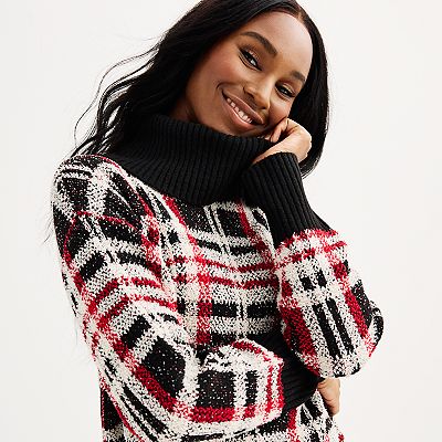 Juniors' SO Turtleneck Sweater Dress