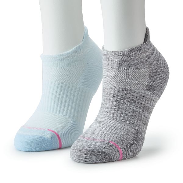 Women's Dr. Motion 2Pk. Freefeed NoShow Compression Socks
