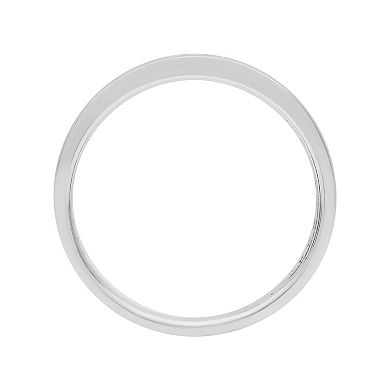 Men's AXL Sterling Silver 1/10 Carat T.W. Diamond Ring