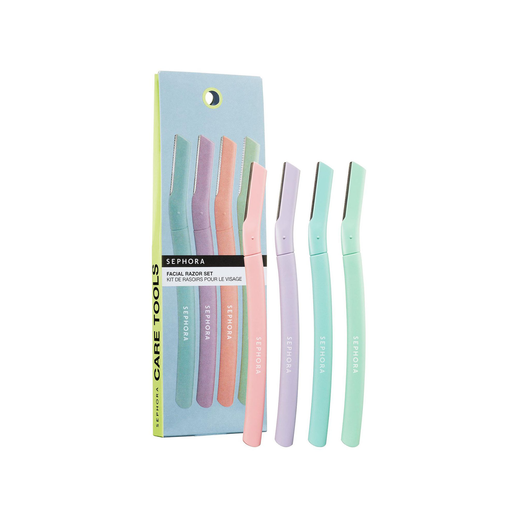SEPHORA COLLECTION 4 Piece Facial Razor Set, None